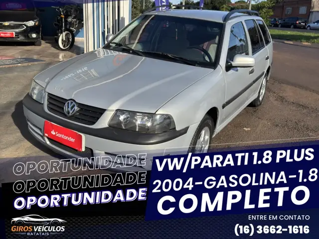 Carro Volkswagen Parati 2004 Plus 1.6 MI (Flex)