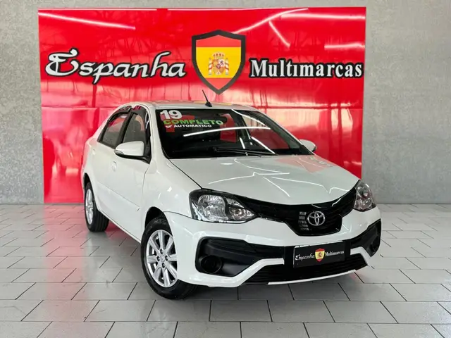Carro Toyota Etios 2019 X Plus 1.5 (Aut) (Flex)
