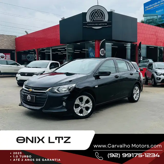 Carro Chevrolet Onix 2023 LTZ 1.0 Turbo