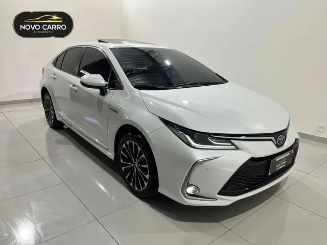 Carro Toyota Corolla 2024 Altis Hybrid Premium 1.8 Flex