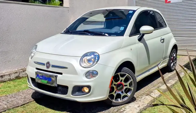 Carro Fiat 500 2012 Sport air 1.4 16V (Aut)