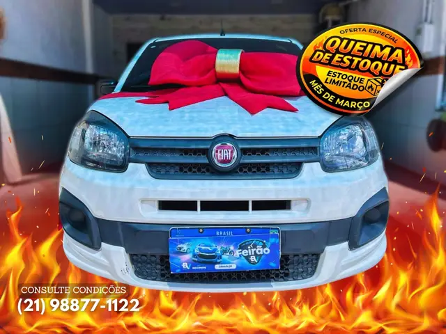 Carro Fiat Uno 2021 Attractive 1.0