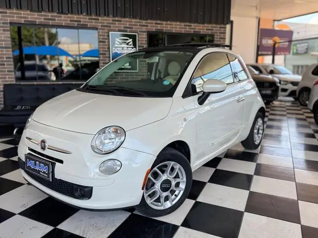 Carro Fiat 500 2014 Cult Dualogic 1.4 Evo (Flex)