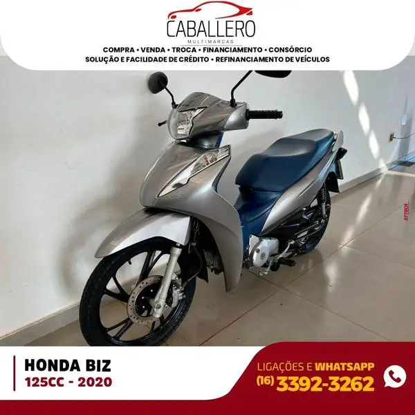 Moto Honda Biz 125i 2020 Flex