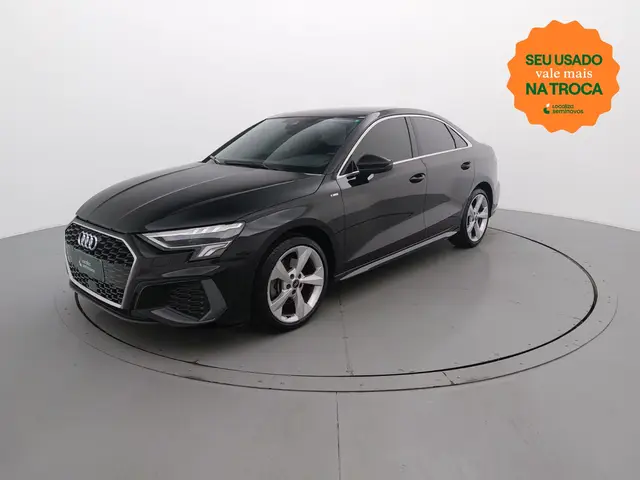 Carro Audi A3 2024 S-Line 2.0 TFSI S-Tron.(Híb.)