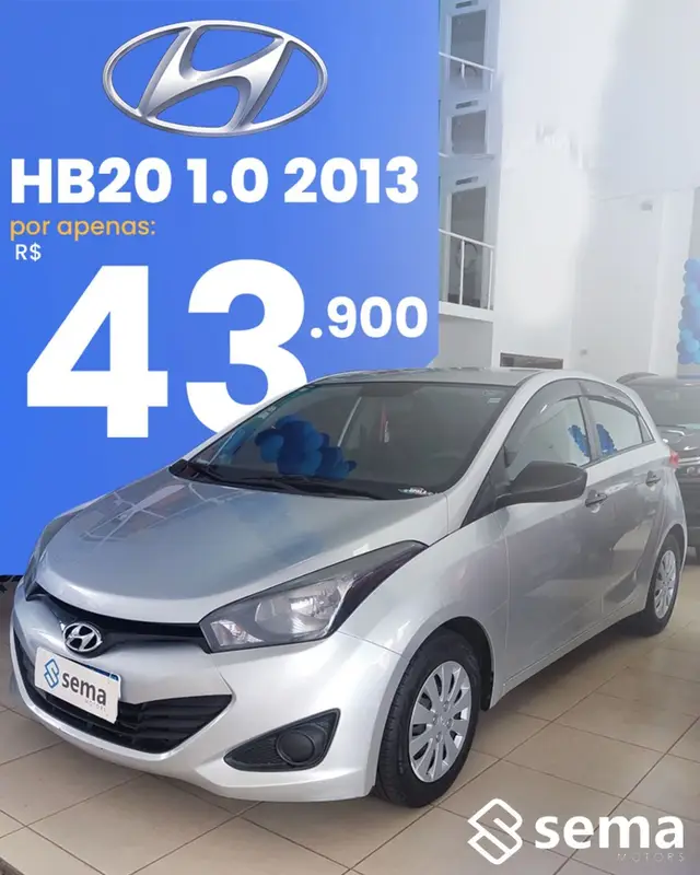 Carro Hyundai HB20 2013 C.Style/C.Plus 1.6 Flex (Aut.)