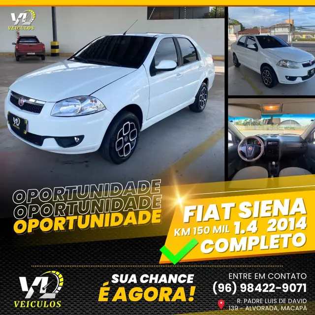 Carro Fiat Siena 2014 EL 1.4 8V (Flex)