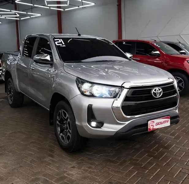 Carro Toyota Hilux Cabine Dupla 2021 SRV 2.7 CD 4x4 (Flex) (Aut)