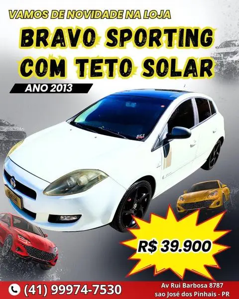 Carro Fiat Bravo 2013 Absolute 1.8 16V (Flex)