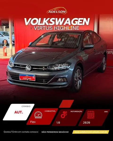 Carro Volkswagen Virtus 2020 1.0 200 TSI Comfortline (Flex) (Aut)