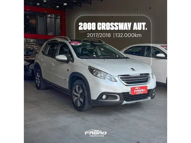 Carro Peugeot 2008 2018 Crossway 1.6 16V (Aut) (Flex)