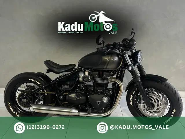 Moto Triumph Bonneville Bobber 2023 ABS