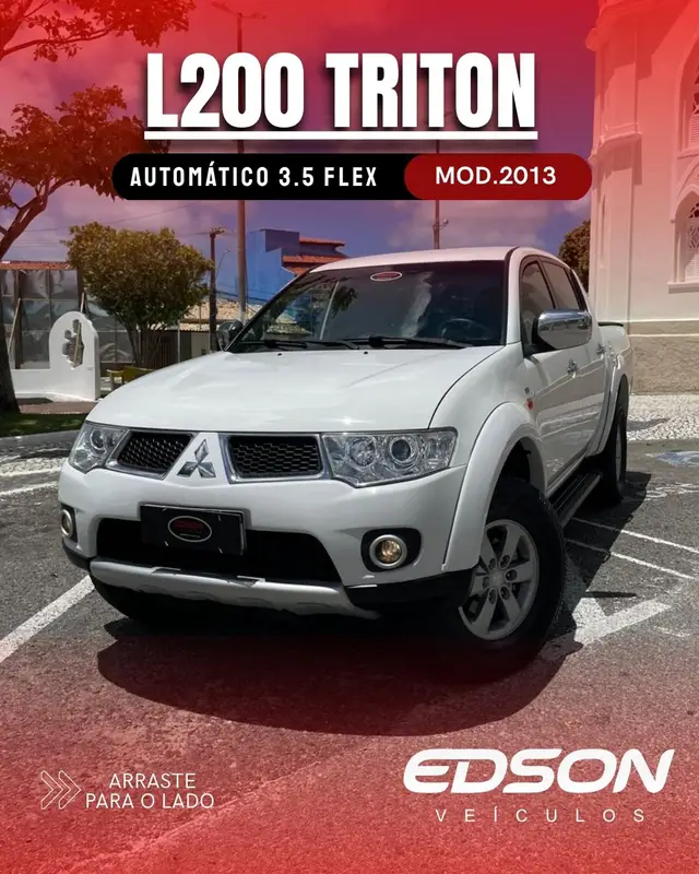 Carro Mitsubishi L200 Triton Sport 2013 3.5 V6 (Flex) (Aut)