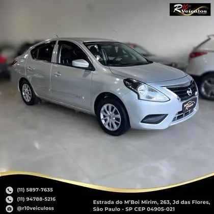 Carro Nissan Versa 2016 1.0 12V (Flex)