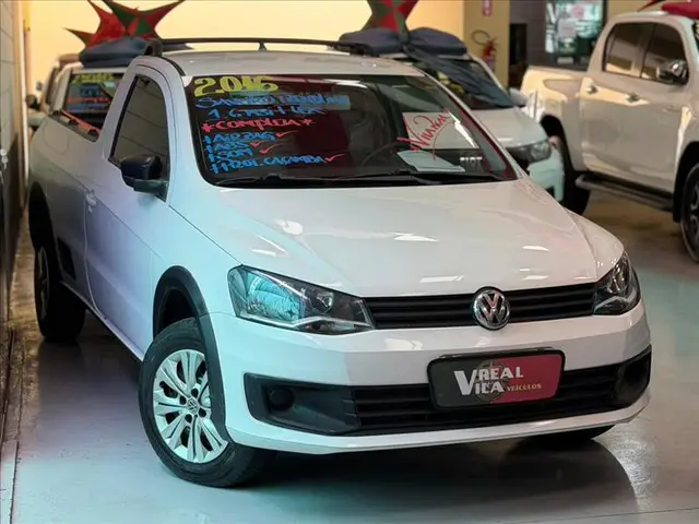 Carro Volkswagen Saveiro 2016 Trendline 1.6 MSI CS (Flex)