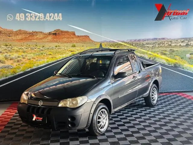Carro Fiat Strada 2008 Adventure 1.8 8V (Flex) (Cabine Dupla)