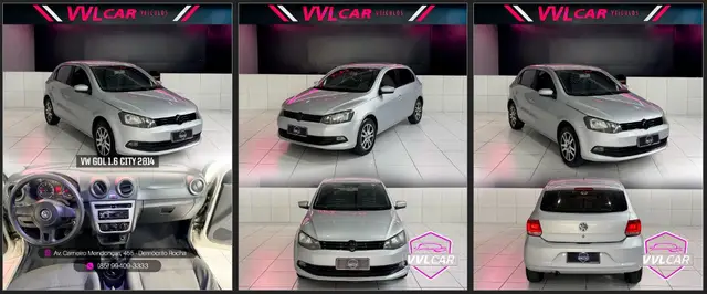 Carro Volkswagen Gol 2014 1.6 VHT City (Flex) 4p
