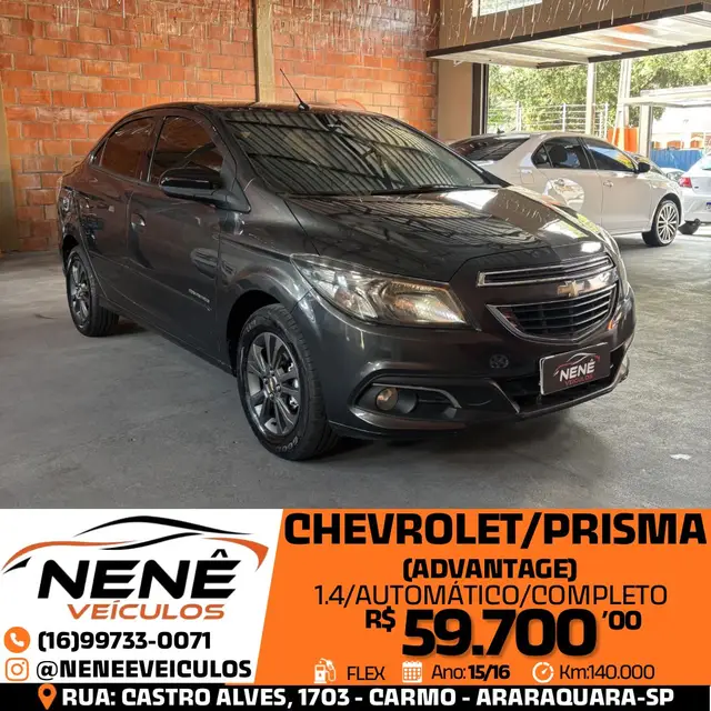Carro Chevrolet Prisma 2016 1.4 Advantage SPE/4 (Aut)