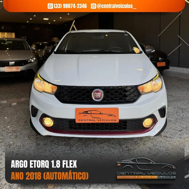 Carro Fiat Argo 2018 HGT 1.8 E.Torq (Flex)