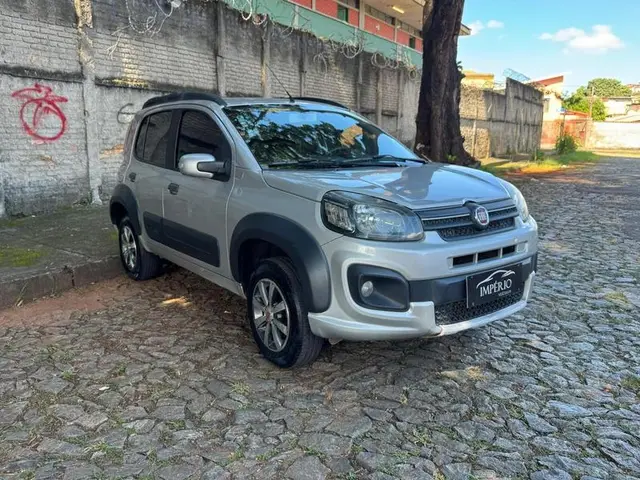 Carro Fiat Uno 2017 Way 1.0 Firefly (Flex)