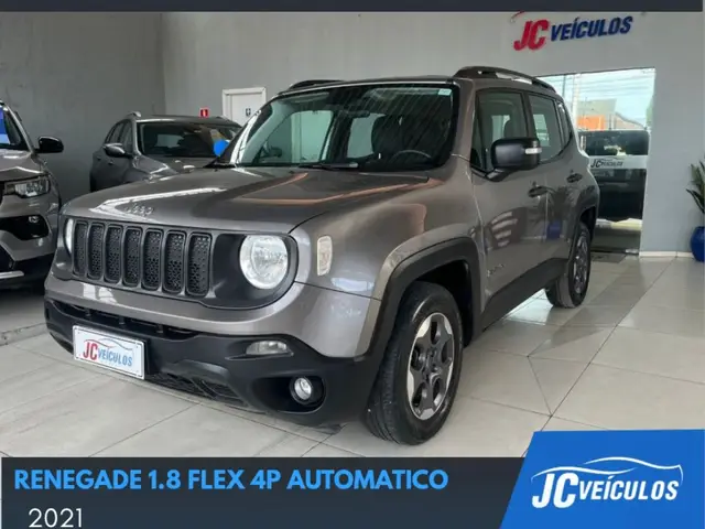 Carro Jeep Renegade 2021 STD 1.8 4x2 (Aut) (Flex)