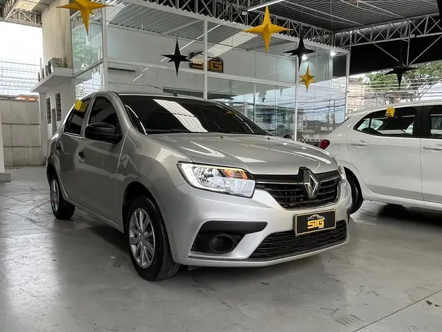 Carro Renault Logan 2021 Life 1.0 12V SCe (Flex)