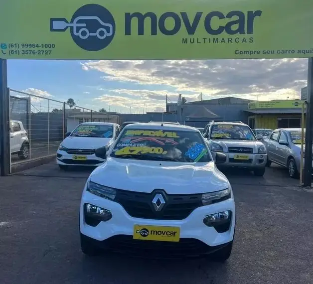 Carro Renault Kwid 2024 Zen 1.0 12v SCe (Flex)