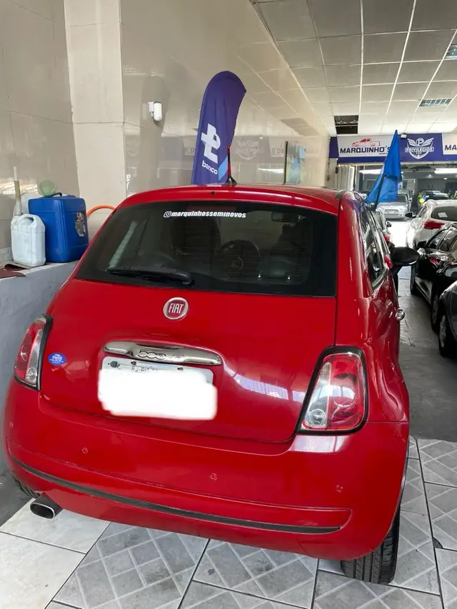 Carro Fiat 500 2012 Cult Dualogic 1.4 8V