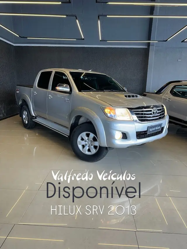 Carro Toyota Hilux Cabine Dupla 2013 Hilux 3.0 TDI 4x4 CD SRV (Aut)
