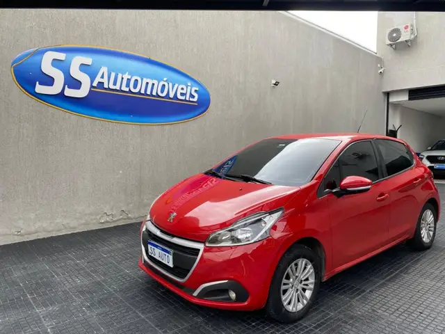 Carro Peugeot 208 2017 Active Pack 1.2 12V (Flex)