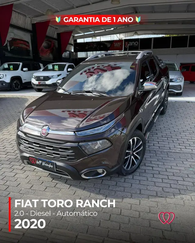 Carro Fiat Toro 2020 2.0 TDI Ranch Auto 4WD