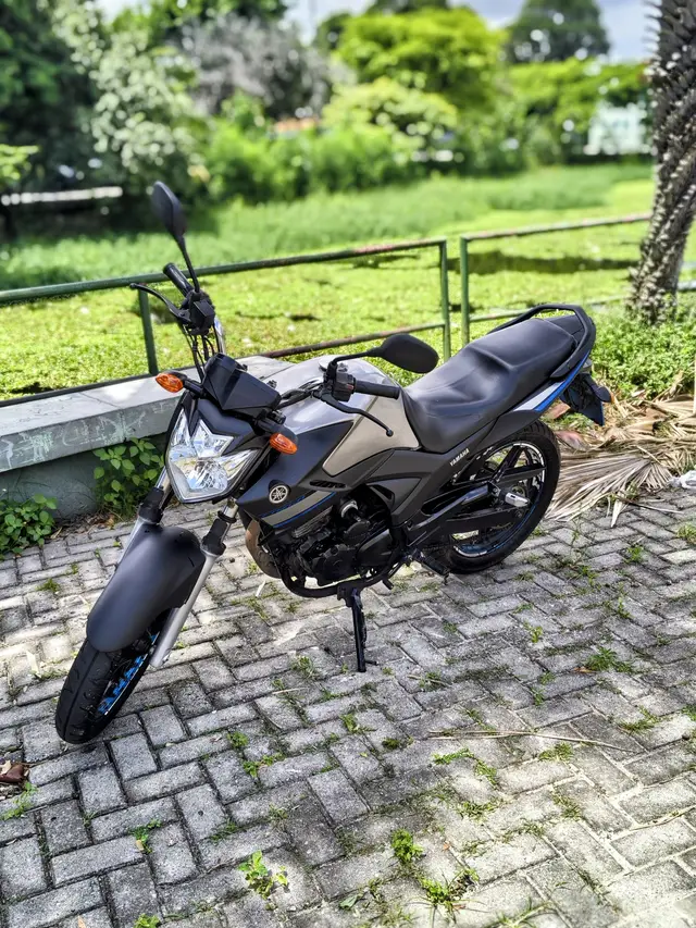 Moto Yamaha YS 250 Fazer 2013 Racing Blue