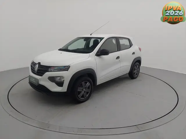 Carro Renault Kwid 2025 Zen 1.0 12v SCe (Flex)