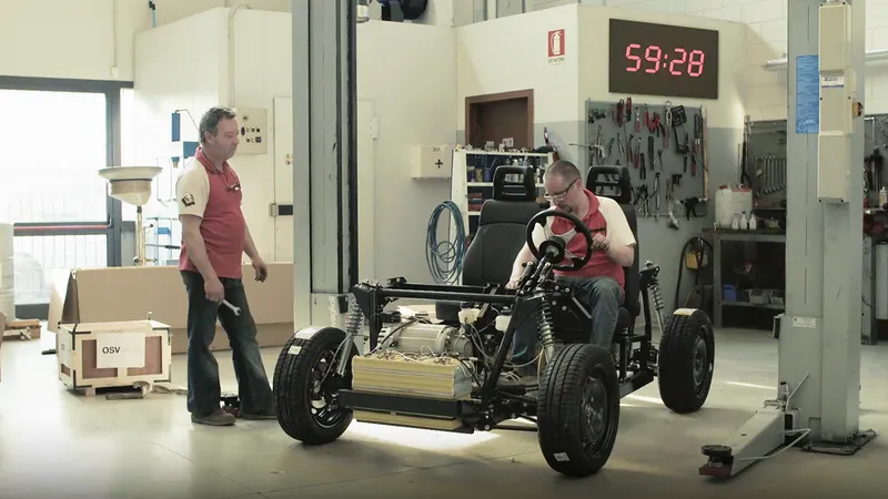 Este carro elétrico pode ser montado em casa como Lego em menos de 1 hora