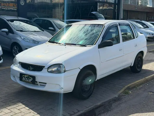 Carro Chevrolet Corsa Sedan 2001 Wind Milenium 1.0 MPFi