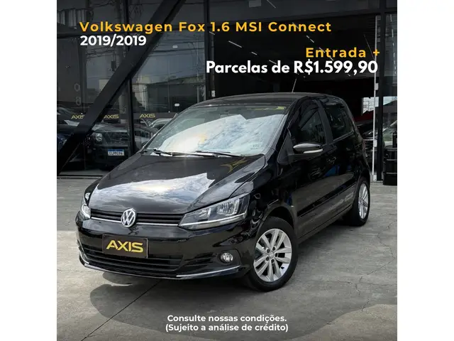 Carro Volkswagen Fox 2019 1.6 MSI Connect (Flex)