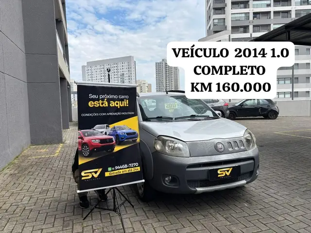 Carro Fiat Uno Mille 2011 Fire Economy Way 1.0 (Flex) 4p