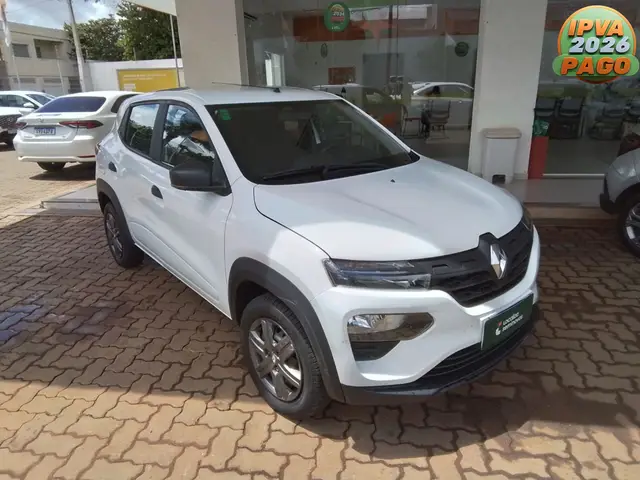 Carro Renault Kwid 2025 Zen 1.0 12v SCe (Flex)