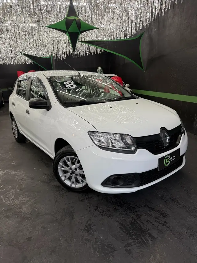 Carro Renault Sandero 2018 Authentique 1.0 12V SCe (Flex)