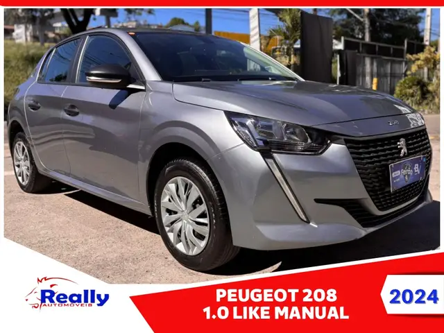 Carro Peugeot 208 2024 Like 1.0