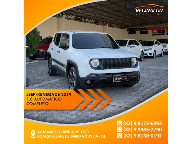 Carro Jeep Renegade 2019 1.8 (Aut) (Flex)