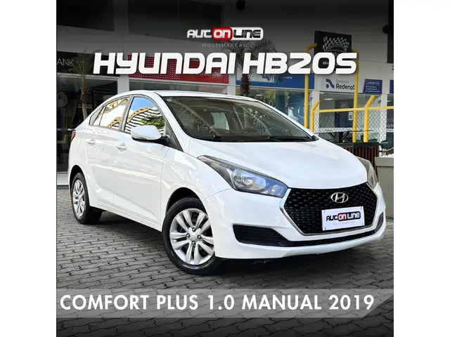 Carro Hyundai HB20S 2019 1.0 Comfort Plus (Flex)