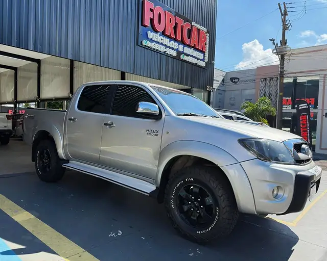 Carro Toyota Hilux Cabine Dupla 2008 Hilux SRV 4X4 3.0 (cab dupla) (aut)