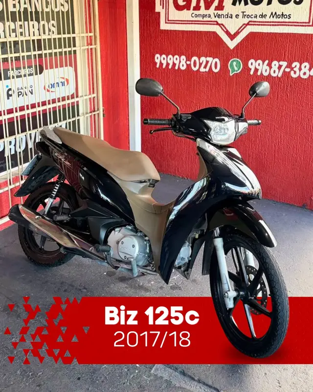 Moto Honda Biz 125 2018 ES