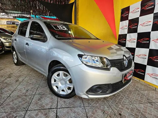 Carro Renault Sandero 2018 Authentique 1.0 12V SCe (Flex)