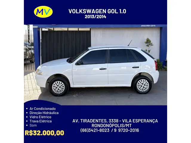 Carro Volkswagen Gol 2014 1.0 Mi Total Flex 8V 4p