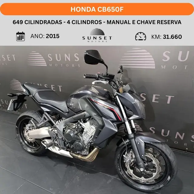 Moto Honda CBR 650F 2015 STD
