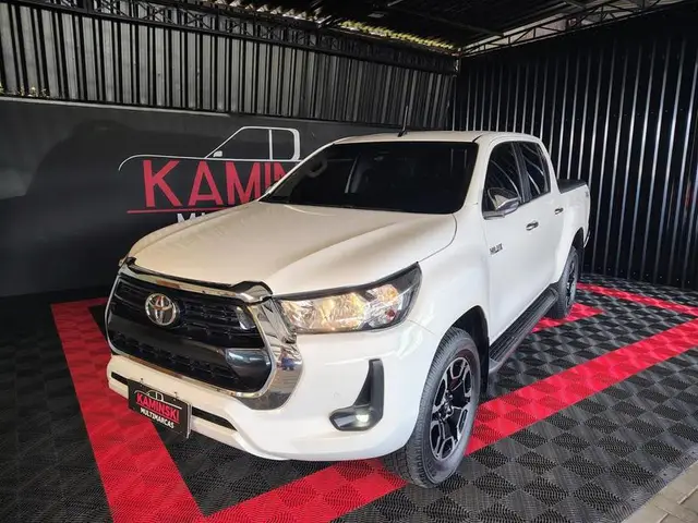 Carro Toyota Hilux Cabine Dupla 2021 SRV 2.8 TDI CD 4x4 (Aut)