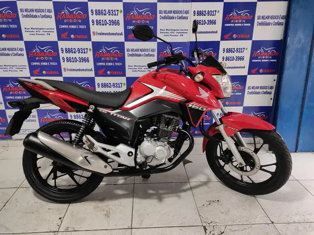 Moto Honda CG 160 2018 Titan