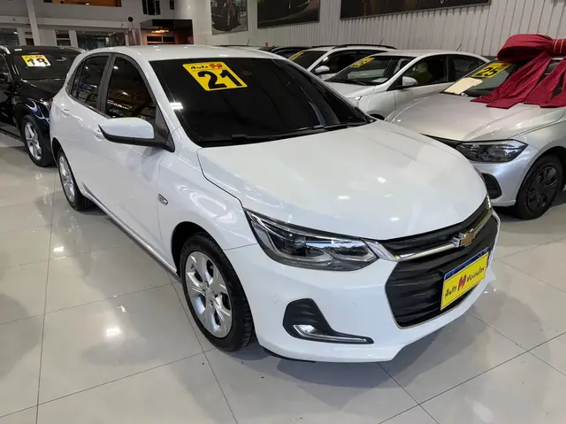 Carro Chevrolet Onix 2021 Premier II 1.0 Turbo (Flex) (Aut)